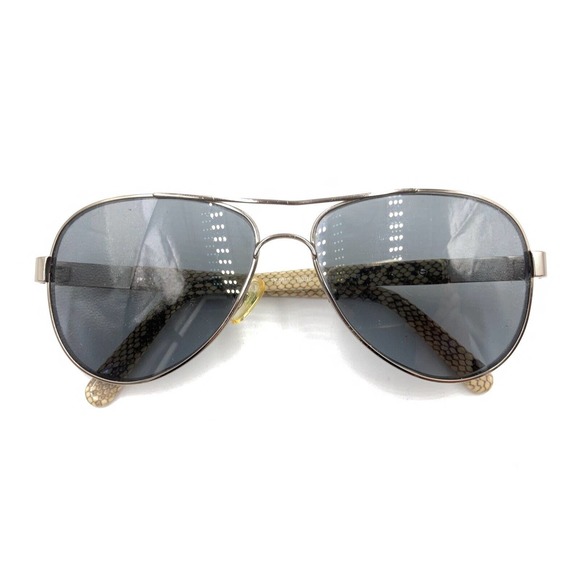 Tory Burch TY6010 103/T5 Aviator Snake Tan Brown Sunglasses Frames 57-14 135 - Picture 12 of 12